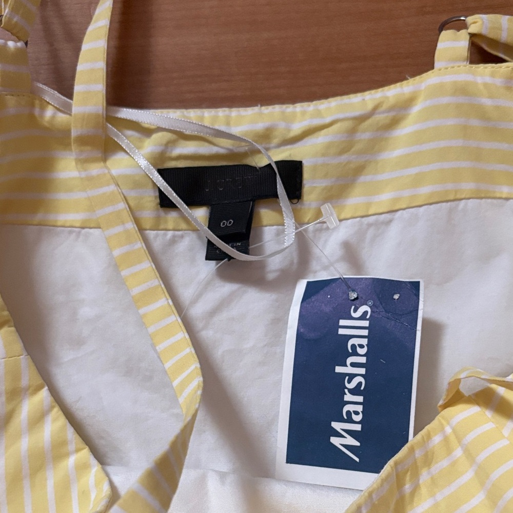 Marshalls Light Yellow Maxi Dress with Spaghetti Straps - Picture 2 of 2